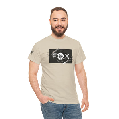 Silver Fox Scissors Unisex Heavy Cotton Tee