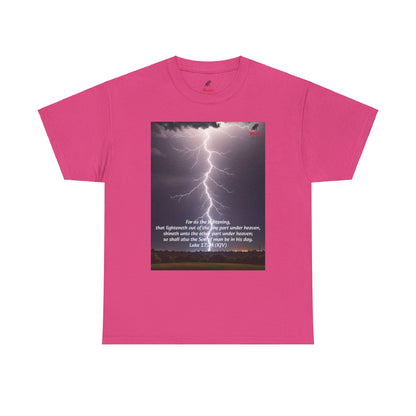 Lightning Style Son of man Unisex Heavy Cotton Tee