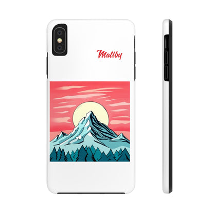 Sunset Mountain Tough Phone Cases