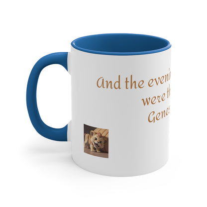 Bible Speaks Gen 1:13 Accent Mug, 11oz