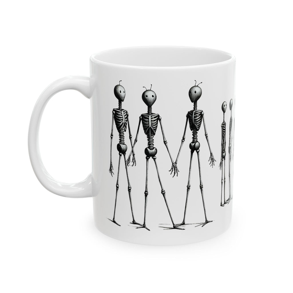The Stick-To-It Species #20 White Ceramic Mug – Anatomy of Optimism Cup 11oz/15oz