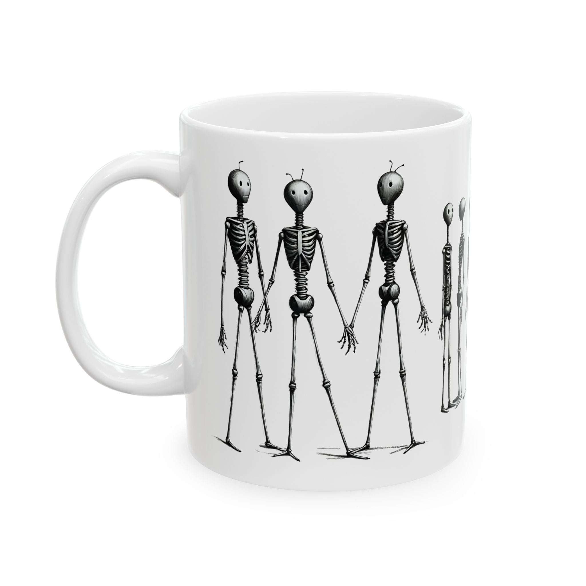 The Stick-To-It Species #20 White Ceramic Mug – Anatomy of Optimism Cup 11oz/15oz