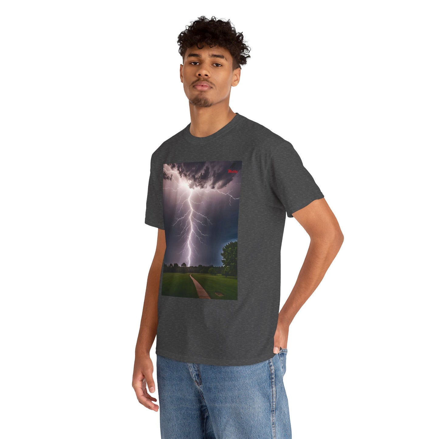 Lightning Style Unisex Heavy Cotton Tee