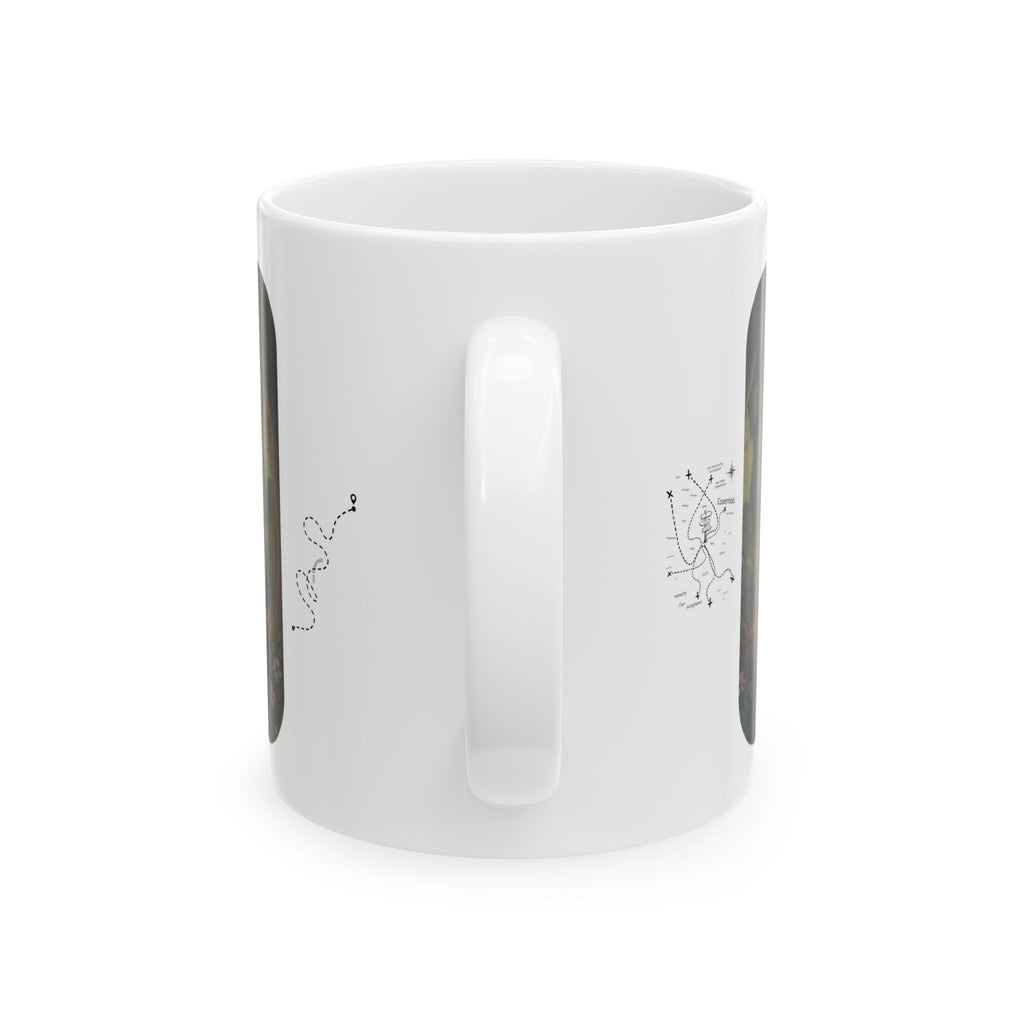 Adventure 4x4 Trucks #54, Container Haulers White Ceramic Mug — Find Your Path To The Essentials Cup (11oz & 15oz)