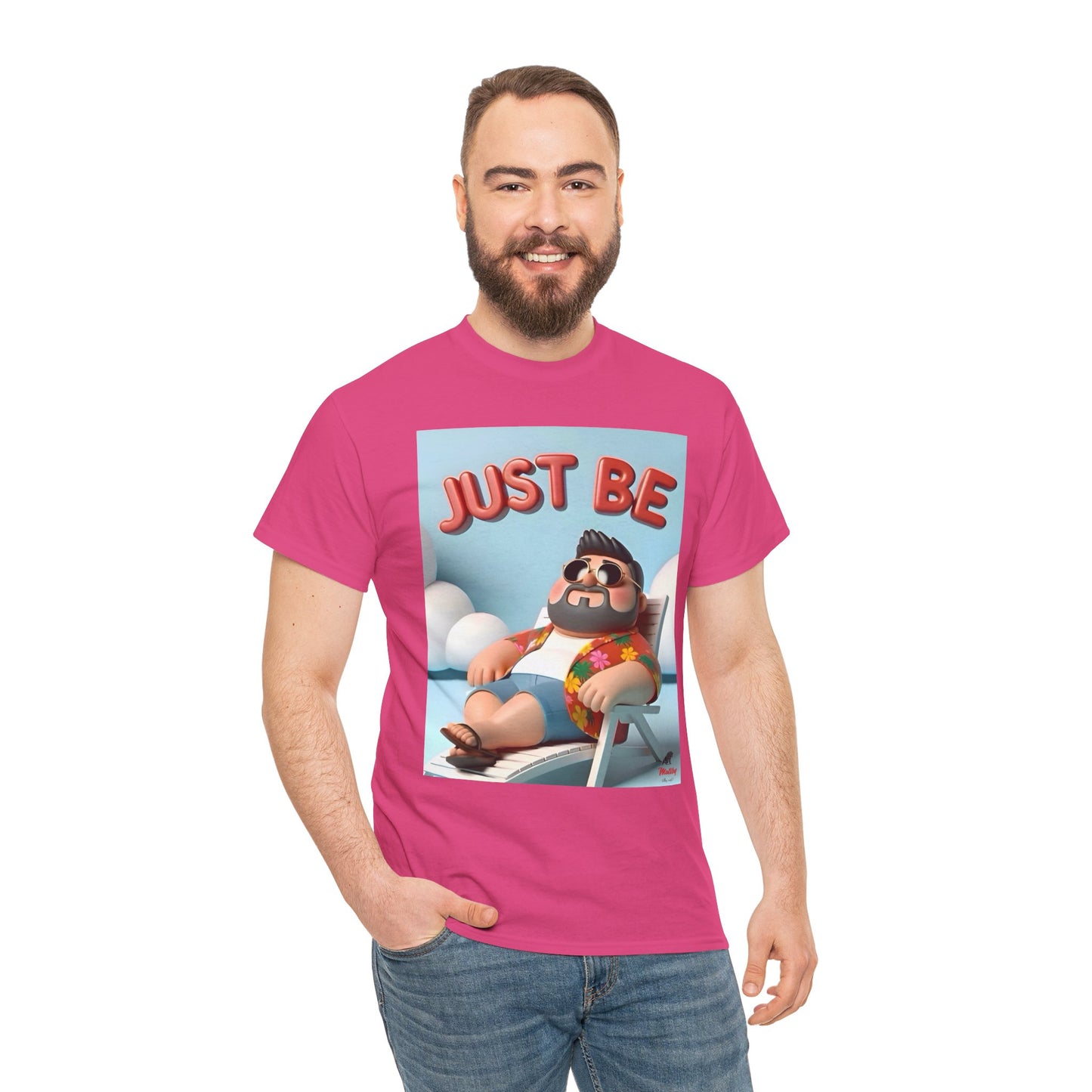 Just Be Unisex Heavy Cotton Tee