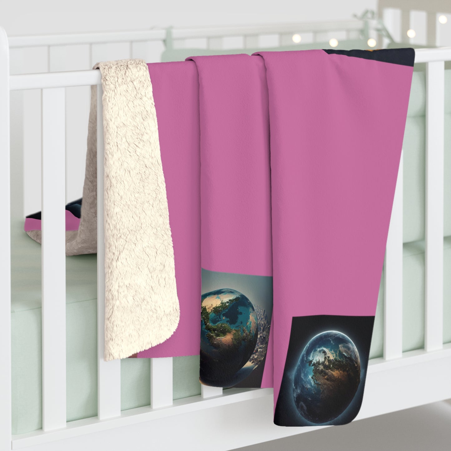 Matiby MEK Pink Fleece Blanket