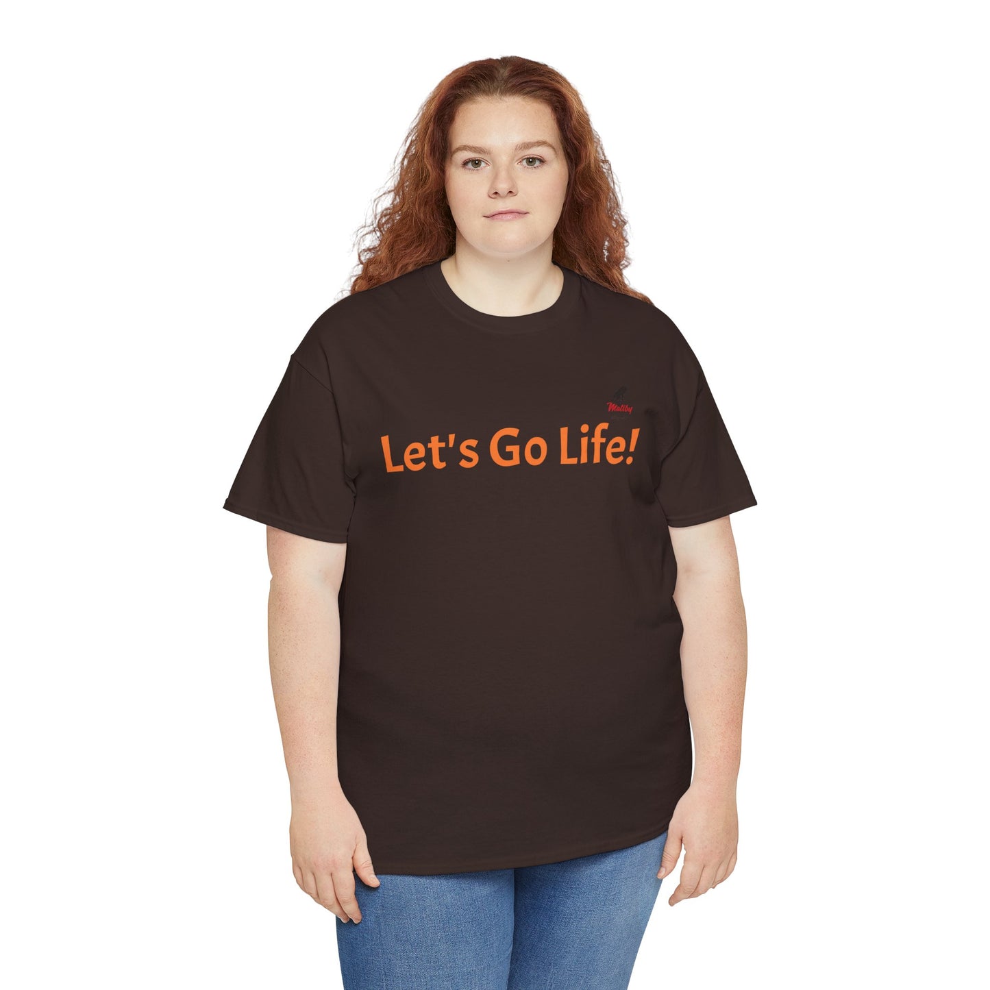 Let's Go Life! Unisex Heavy Cotton Tee