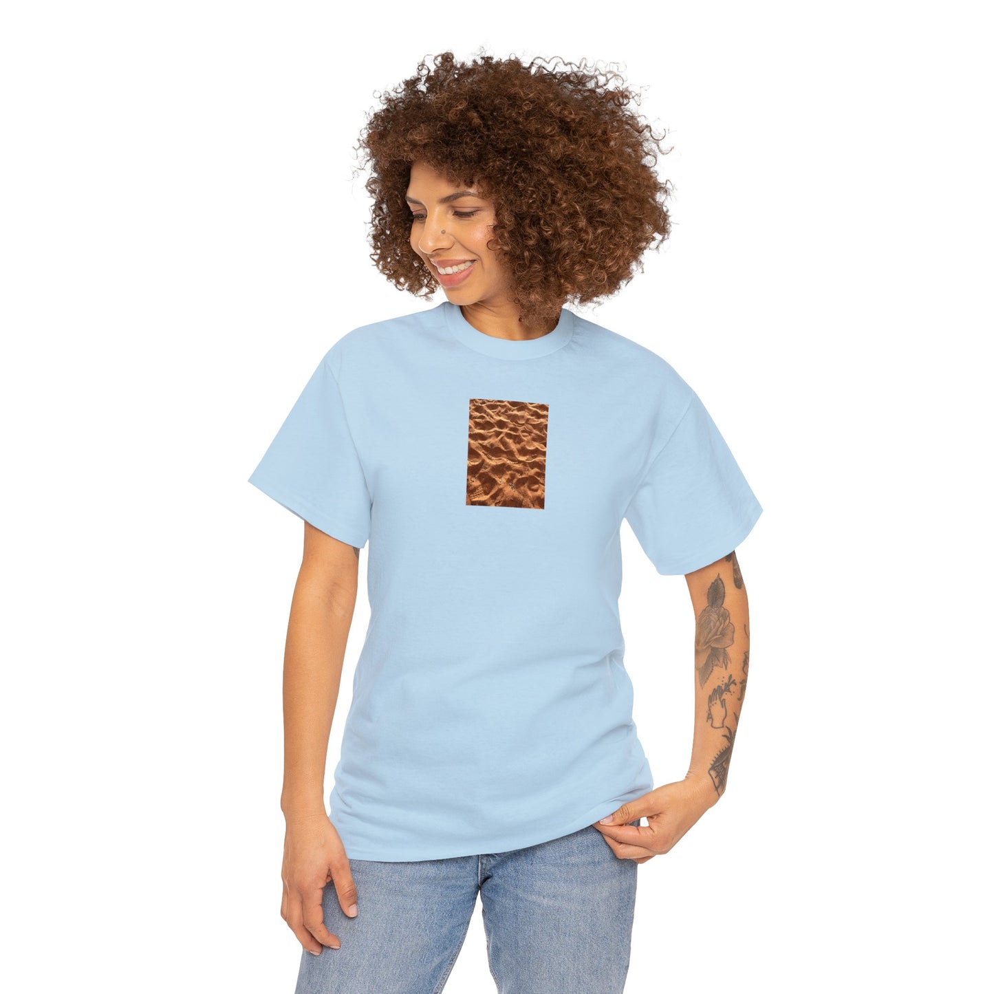 Sand Unisex Heavy Cotton Tee