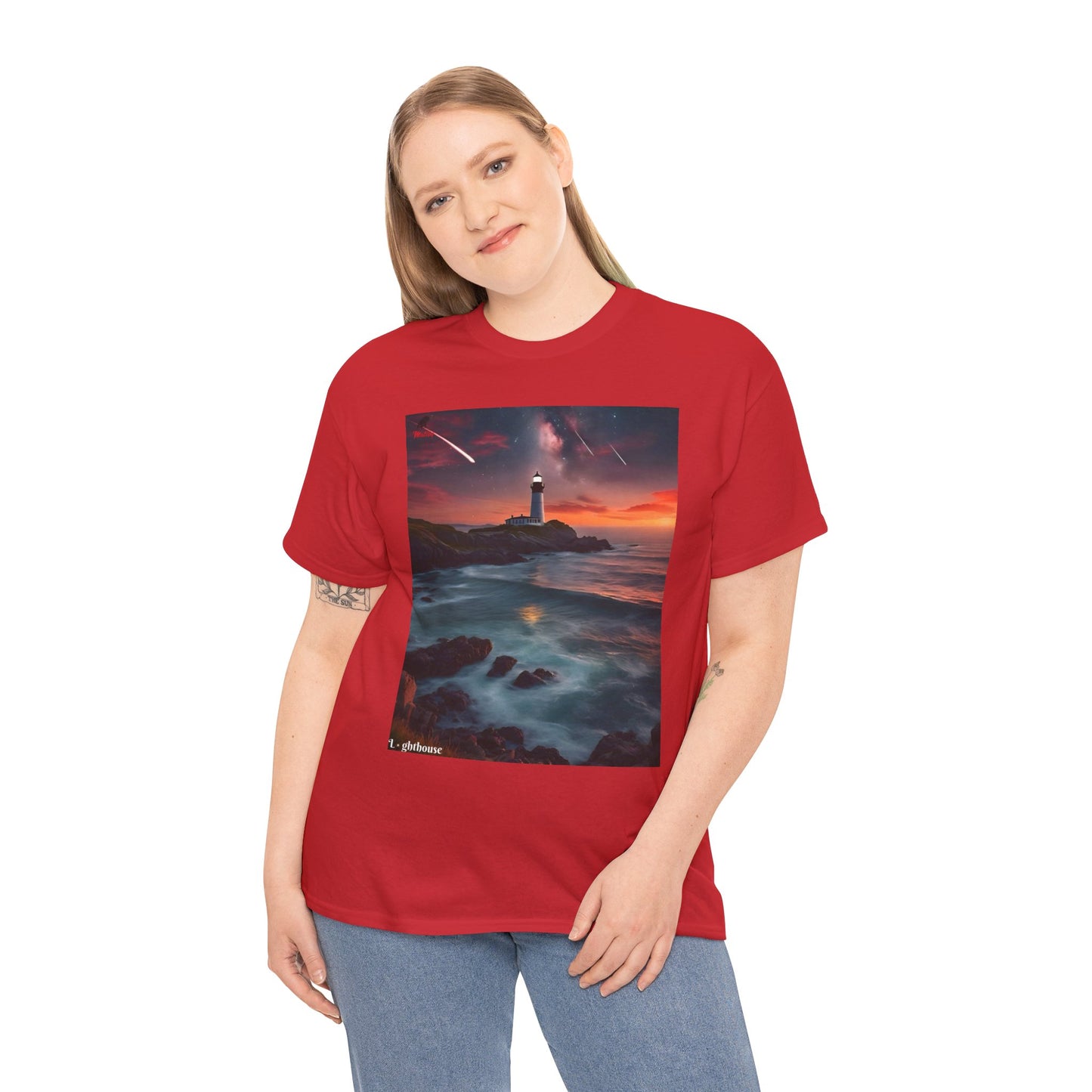 Lighthouse Unisex Heavy Cotton Tee