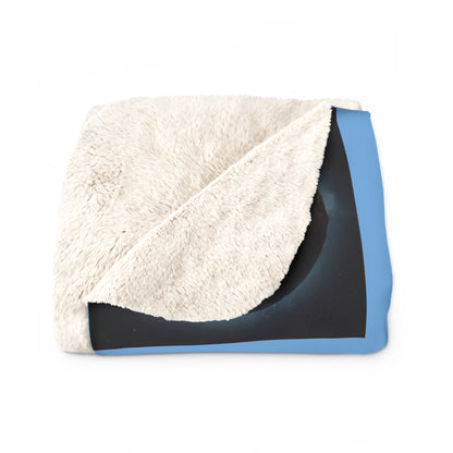 Matiby MEK Teal Sherpa Fleece Blanket