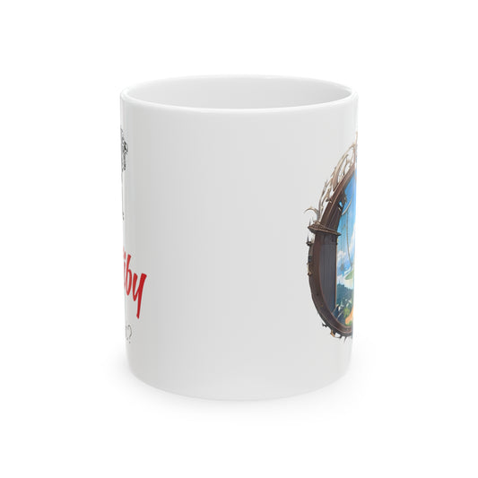 Matiby Nautical Ceramic Mug, 11oz