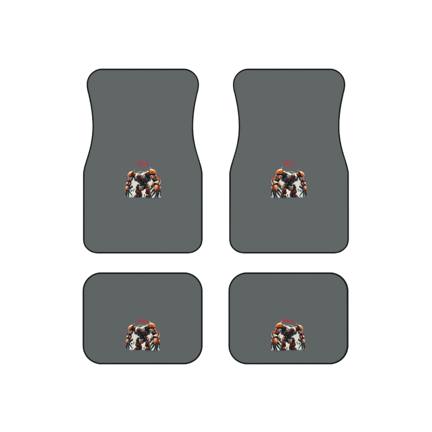 Matiby Dark Grey MEK Car Mats (Set of 4)