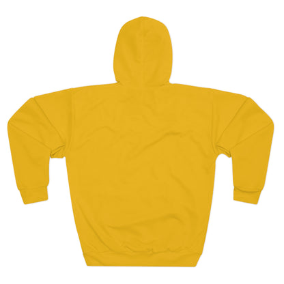 Yellow Unisex Pullover Hoodie (AOP)