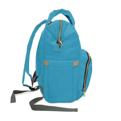 Multifunctional Diaper Backpack Turquoise