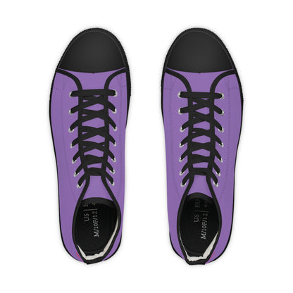 Men's Light Purple High Top Sneakers