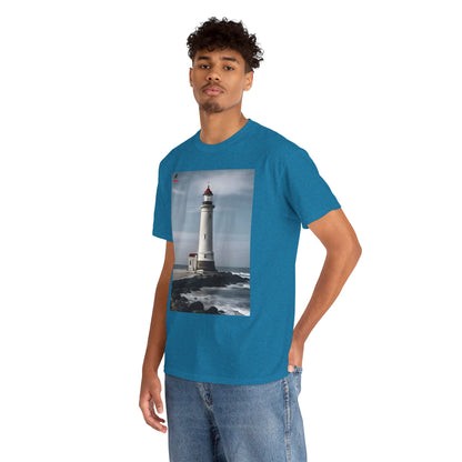 Lighthouse Unisex Heavy Cotton Tee