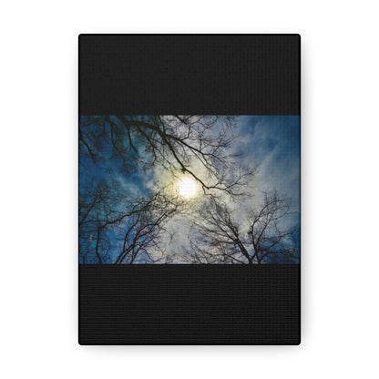 Sunup Black Canvas Gallery Wraps