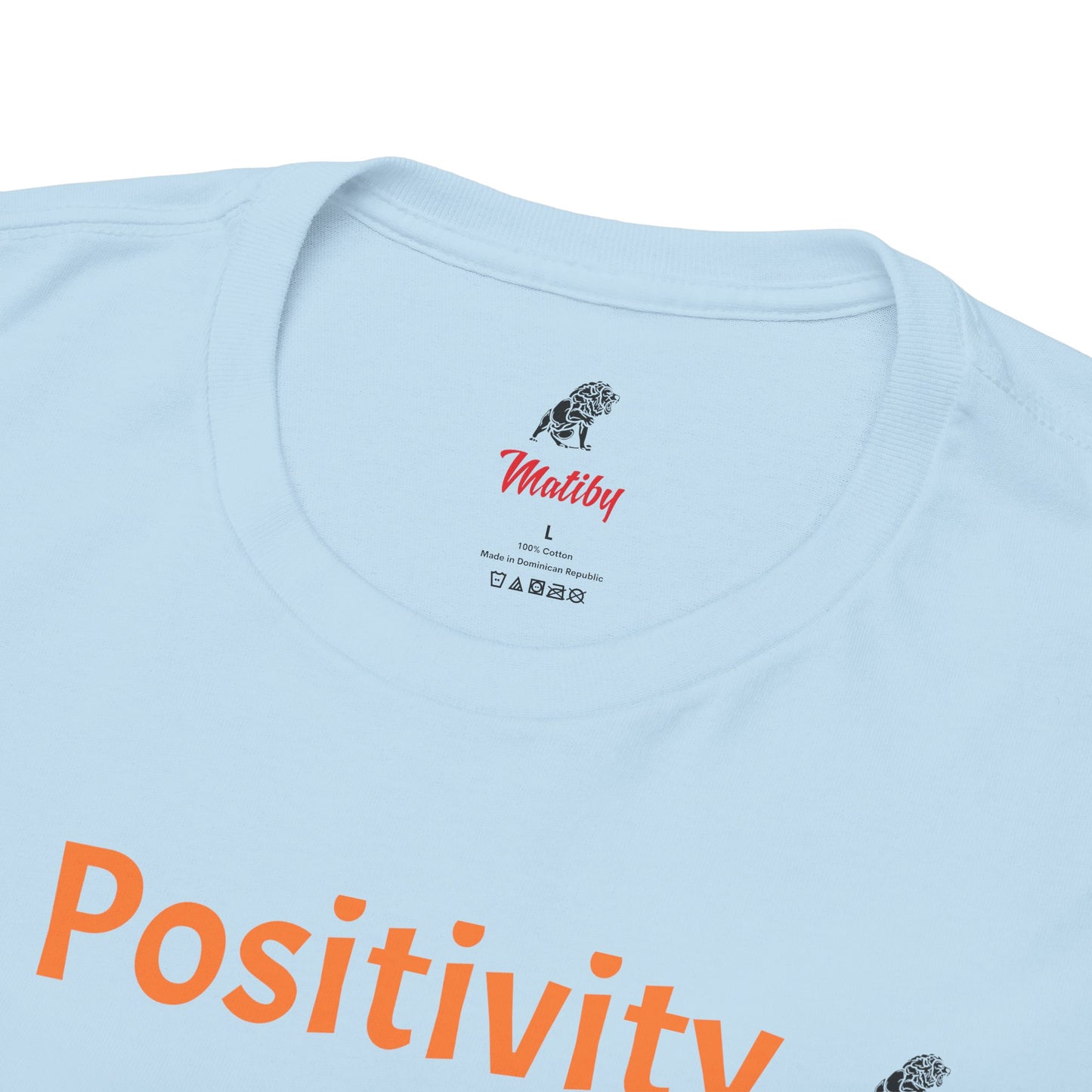 Positivity Unisex Heavy Cotton Tee