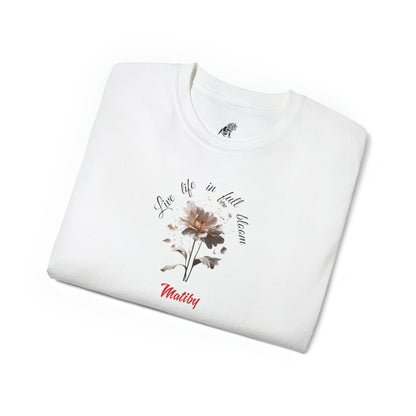 Matiby Amy's Special Flower Bloom Unisex Ultra Cotton Tee