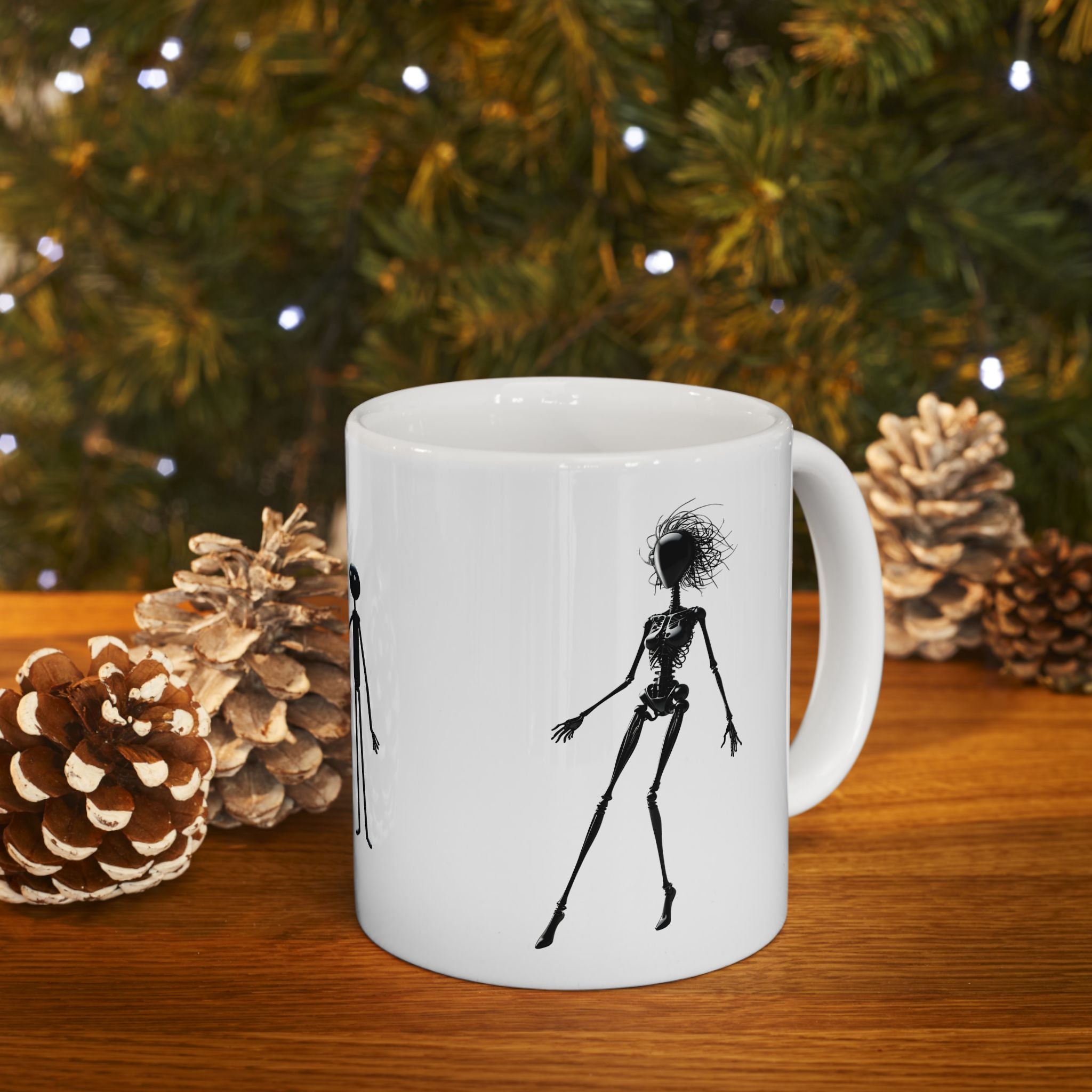 The Stick-To-It Species #15 White Ceramic Mug – Anatomy of Optimism Cup 11oz/15oz
