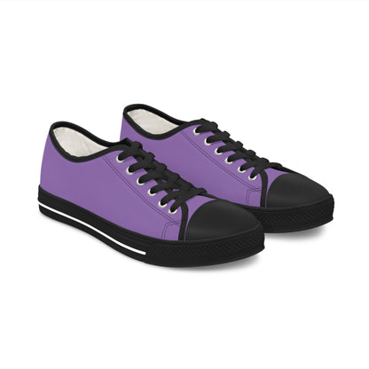 Women's Light Purple Low Top Sneakers