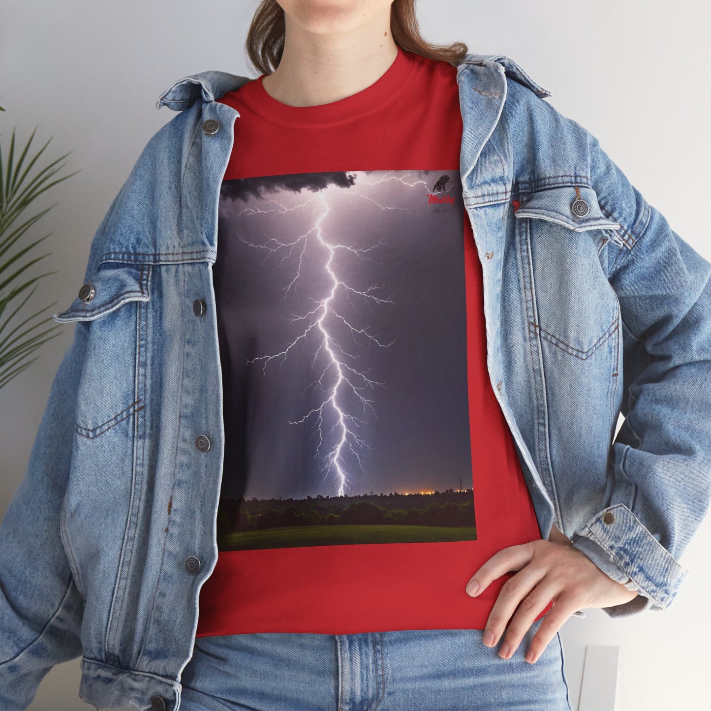 Lightning Style Unisex Heavy Cotton Tee