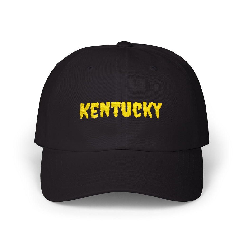 Kentucky United States of America Gold Embroidered Classic Dad Cap | KY 15th USA Baseball Hat