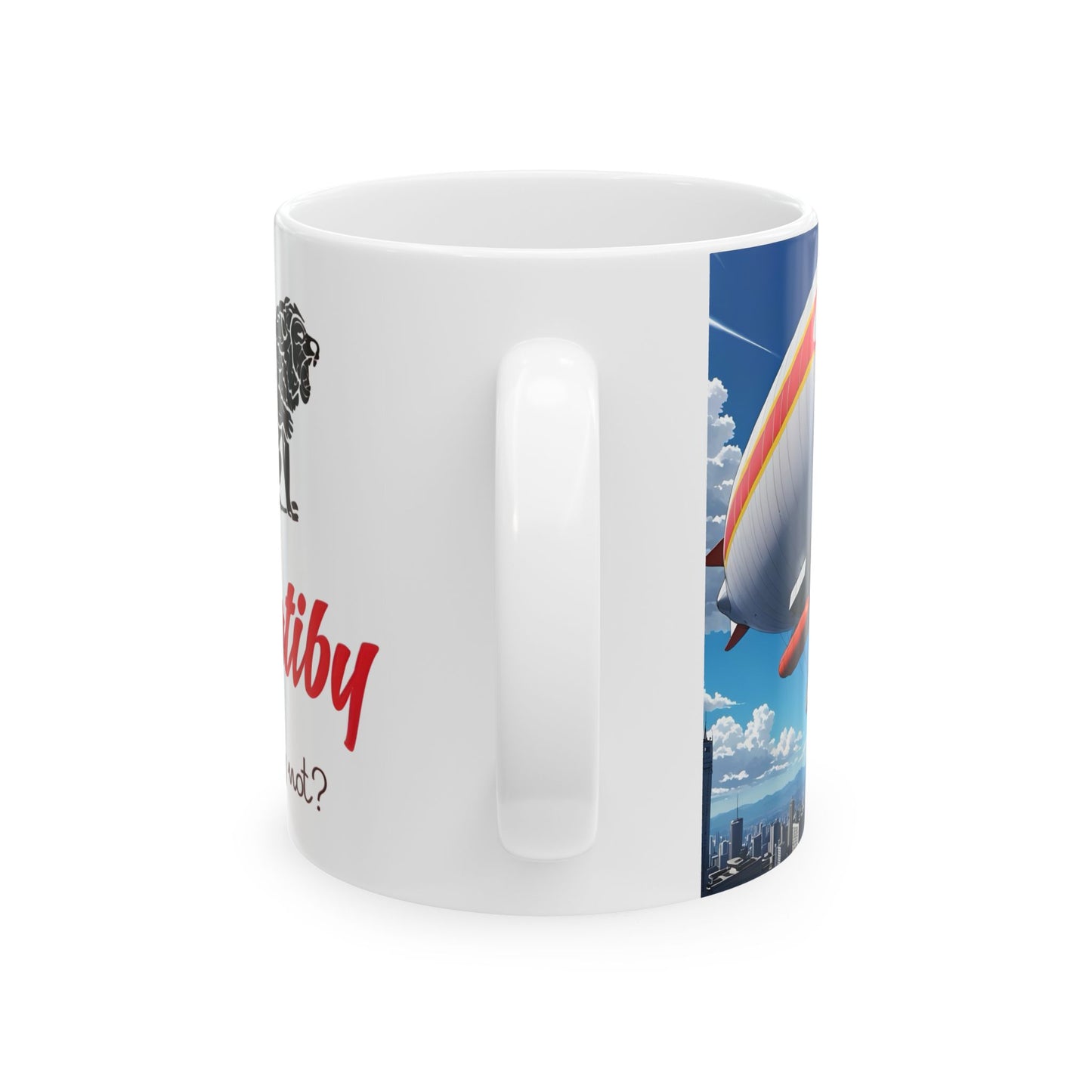 Matiby Airbo Ceramic Mug, (11oz, 15oz)