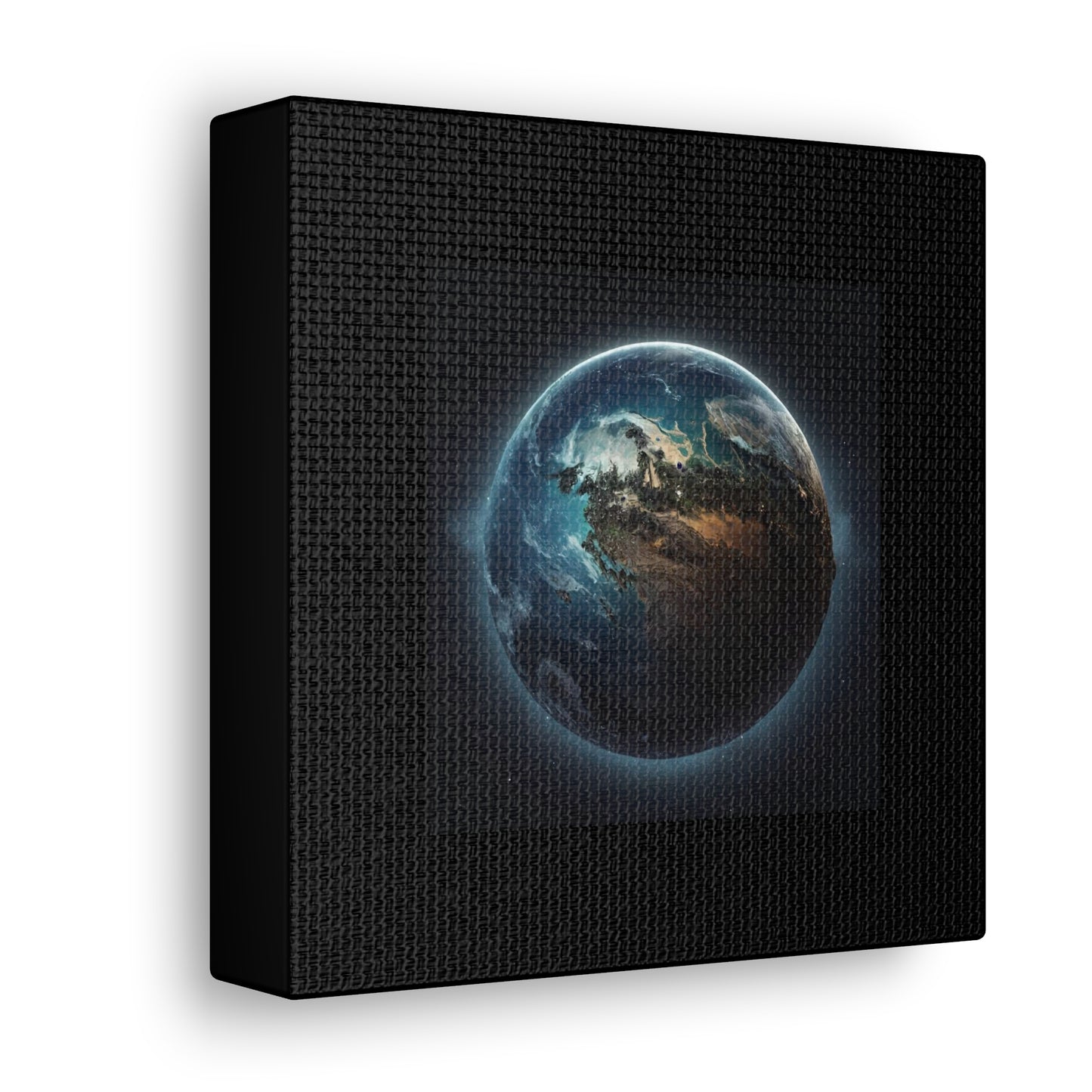 Matiby Worlds Black Canvas Gallery Wraps