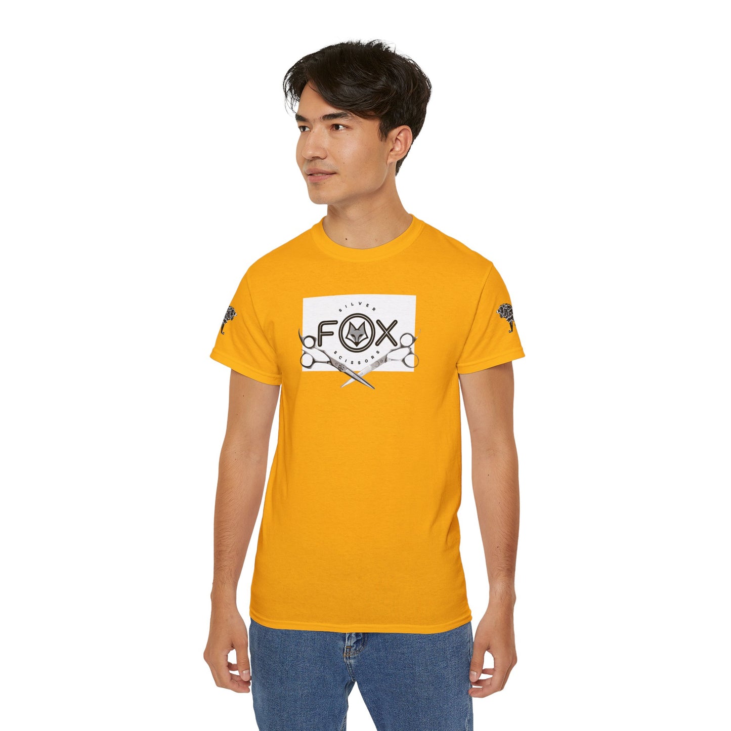 Matiby & Silver Fox Scissors Unisex Ultra Cotton Tee