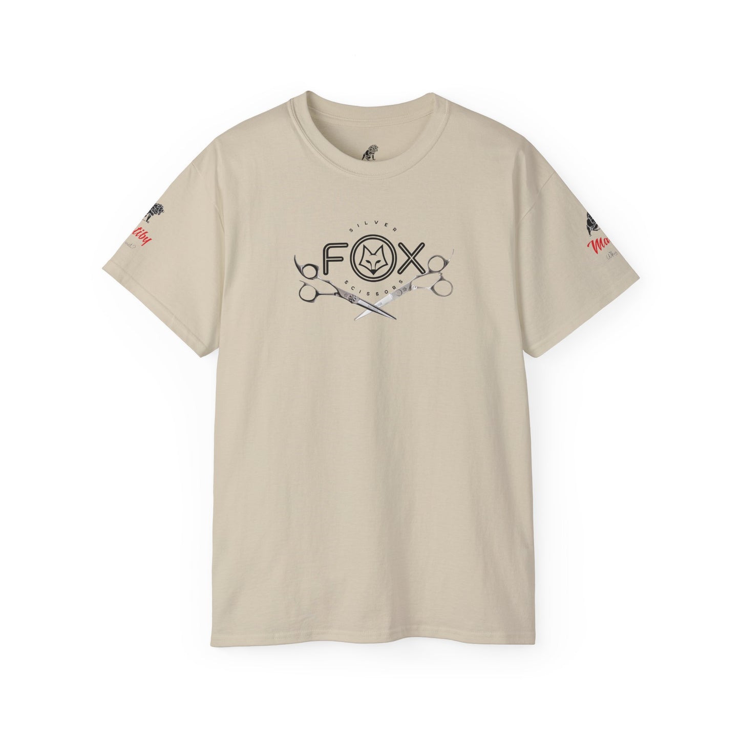 Matiby & Silver Fox Scissors Unisex Ultra Cotton Tee