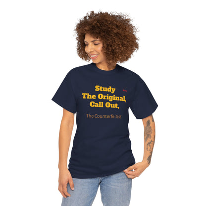 Study The Original Unisex Heavy Cotton Tee