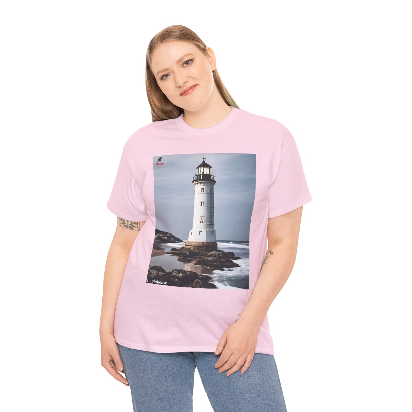 Lighthouse Unisex Heavy Cotton Tee