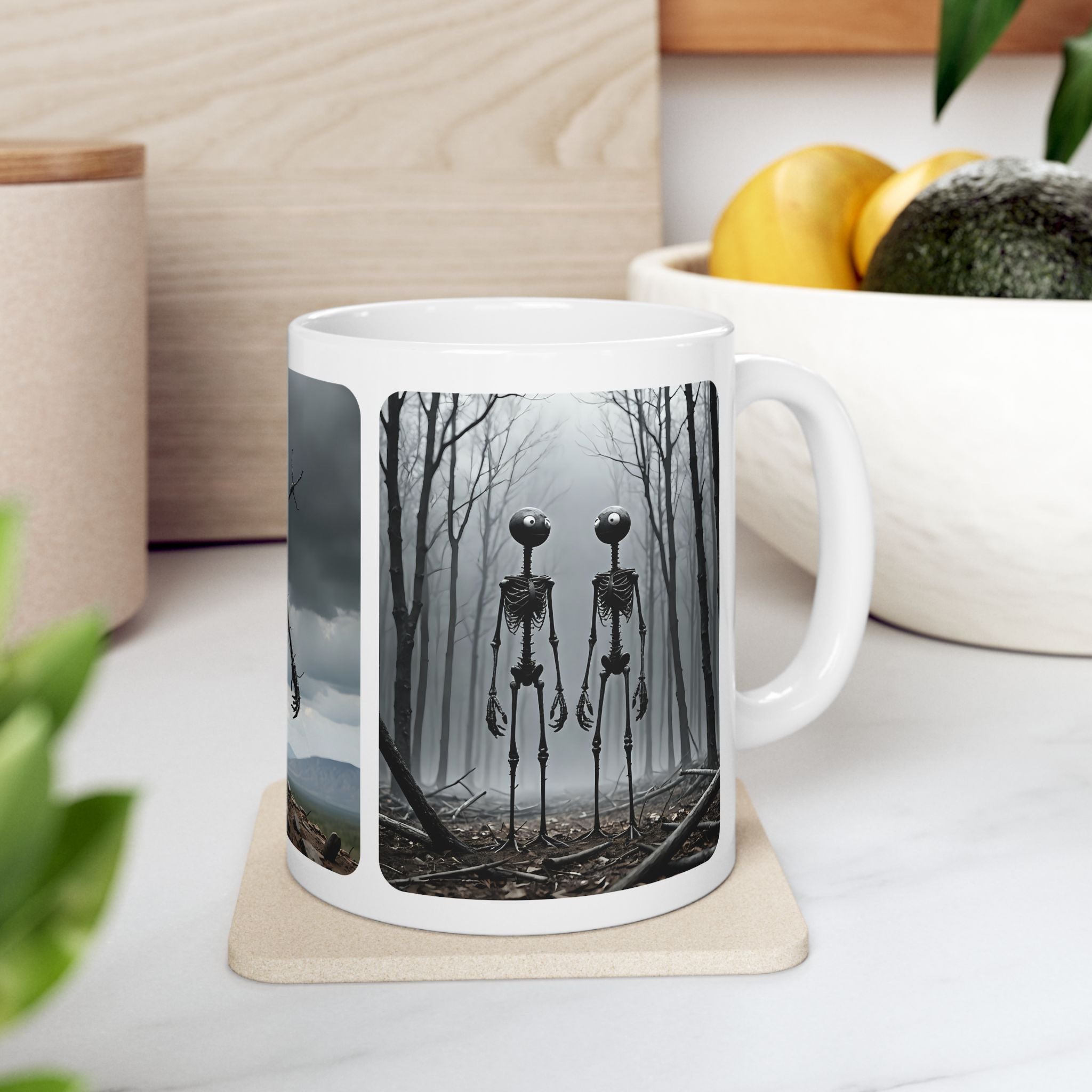 The Stick-To-It Species #8 White Ceramic Mug – Anatomy of Optimism Cup 11oz/15oz