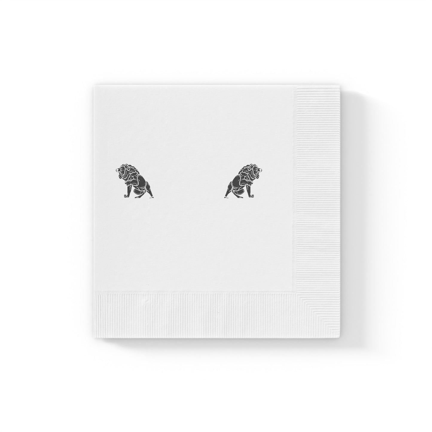 Matiby White Coined Napkins