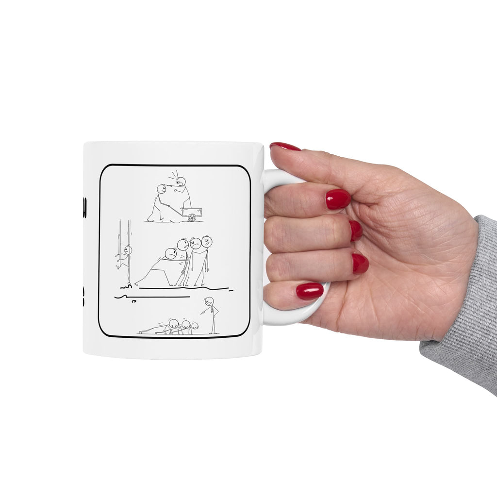 You & Me White Ceramic Mug — Romantic Couples Tea Cup? (11oz, 15oz)