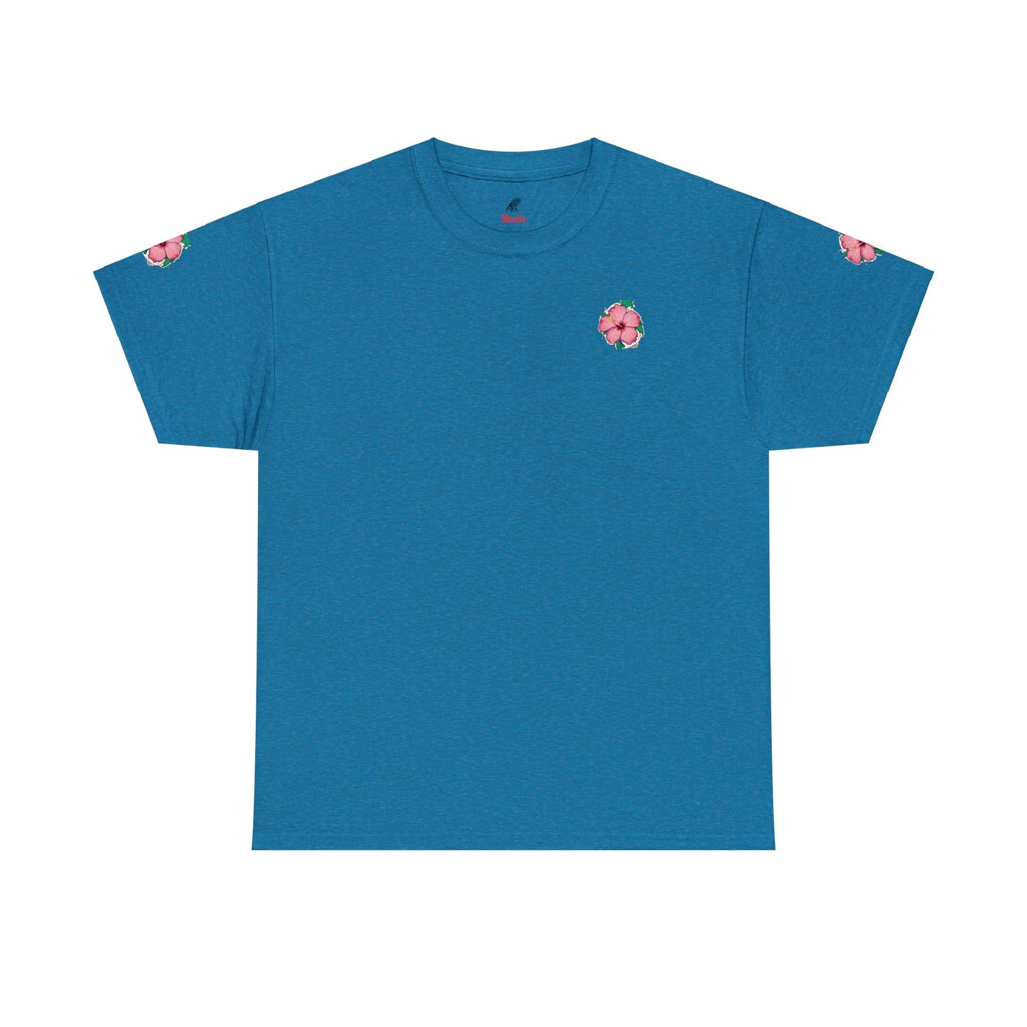 Turtle Flower Unisex Heavy Cotton Tee