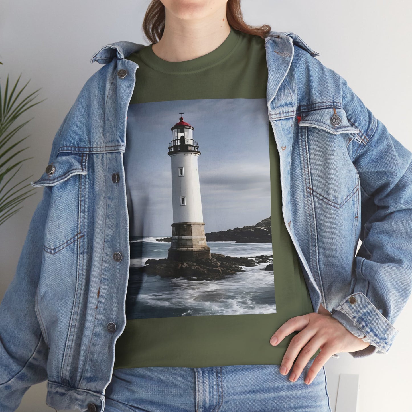 Lighthouse Unisex Heavy Cotton Tee