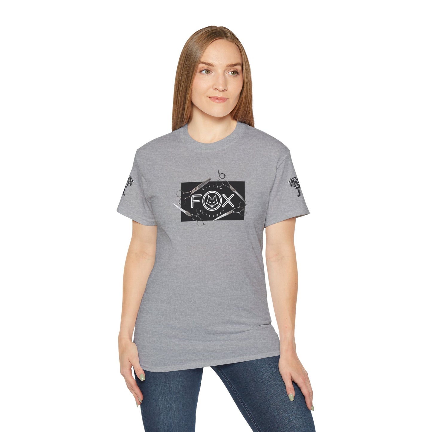 Matiby & Silver Fox Scissors Unisex Ultra Cotton Tee