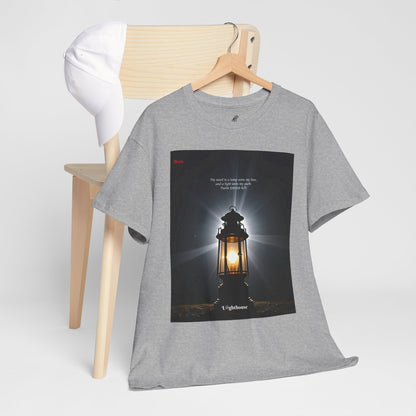 Lighthouse Psalm 119 Unisex Heavy Cotton Tee