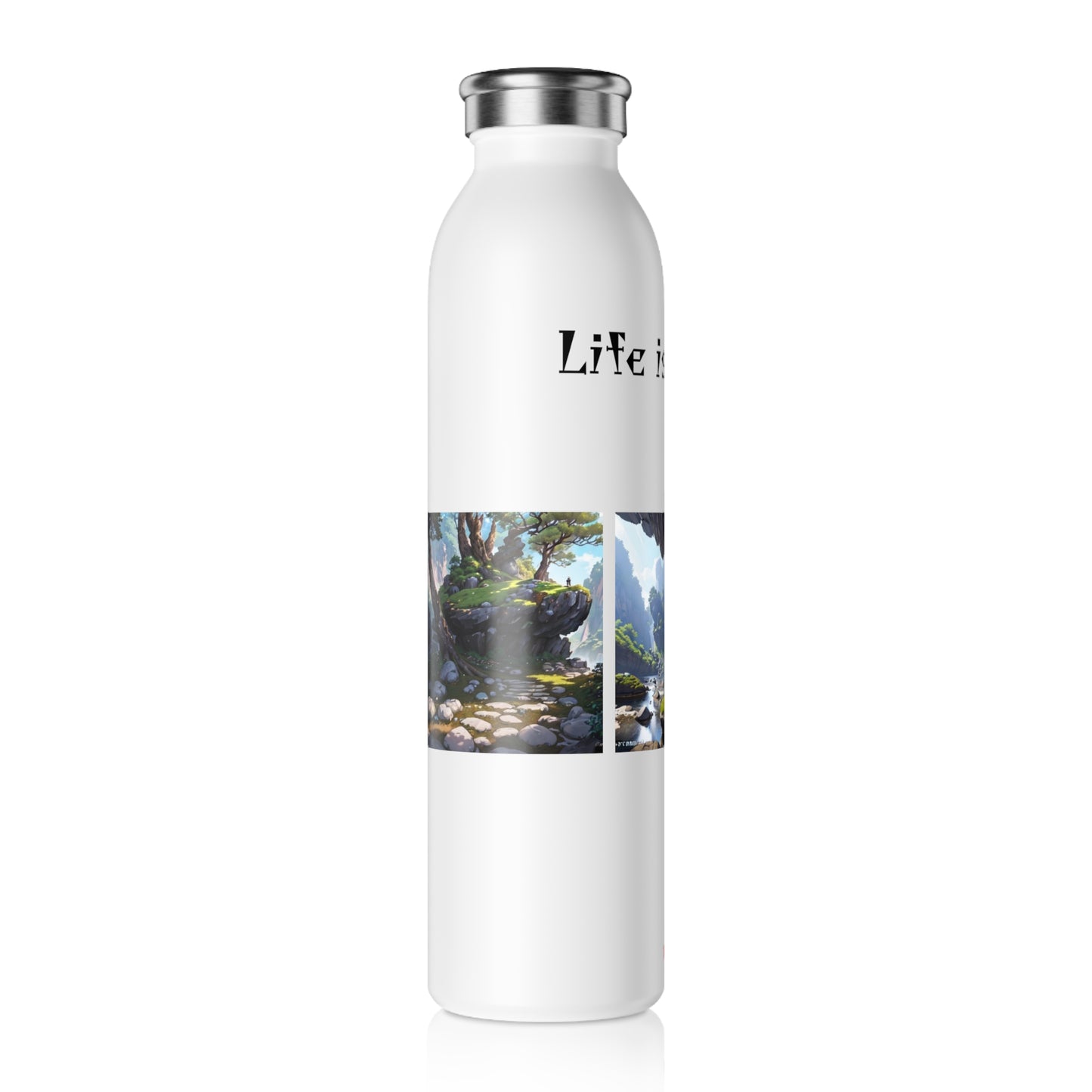 Artzy Slim Water Bottle