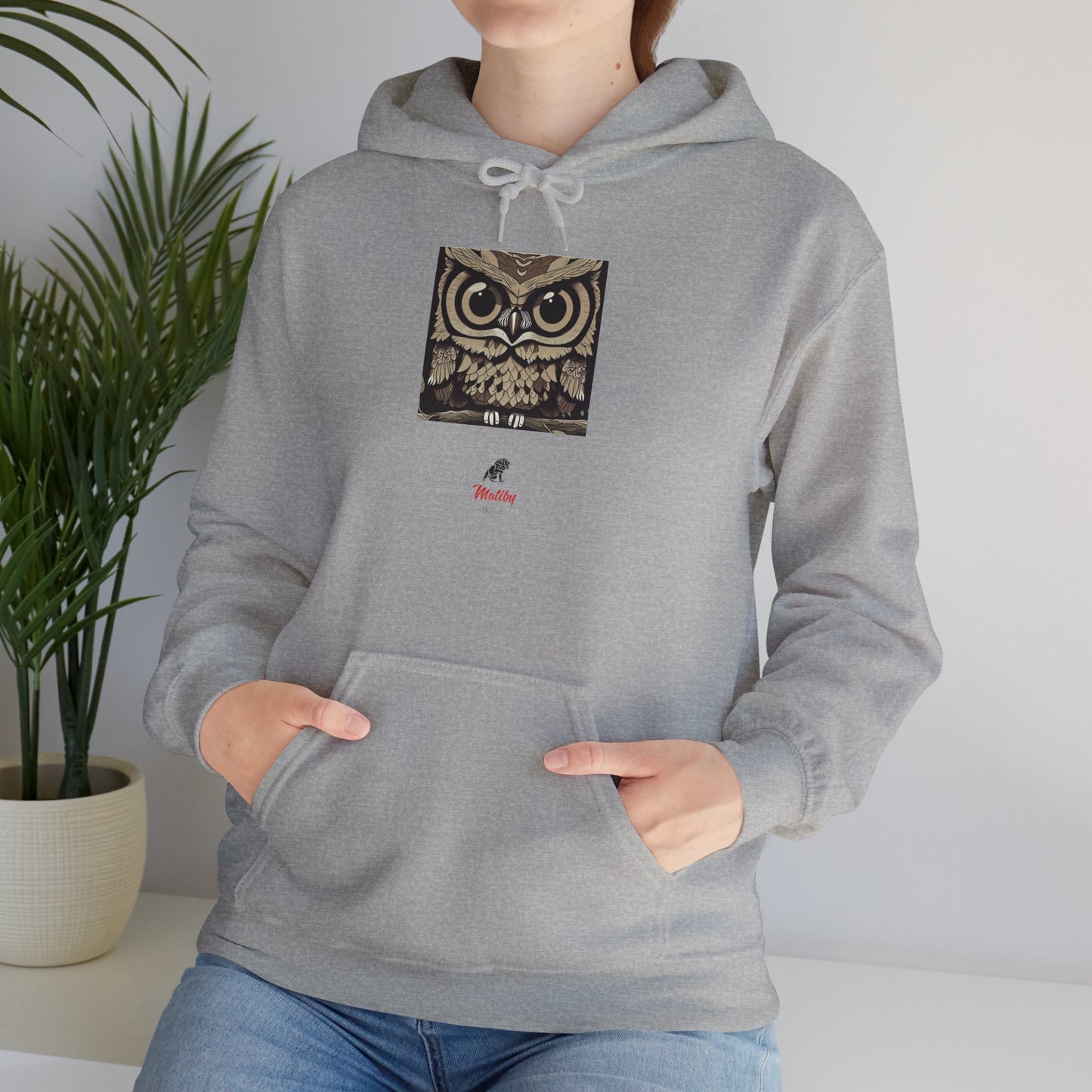 Owly Unisex Heavy Blend™ Hooded Sweatshirt