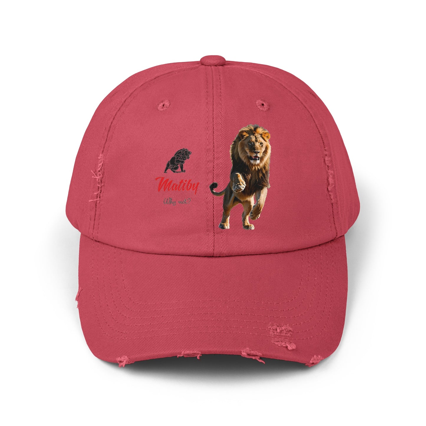 Matiby Lion Unisex Distressed Cap