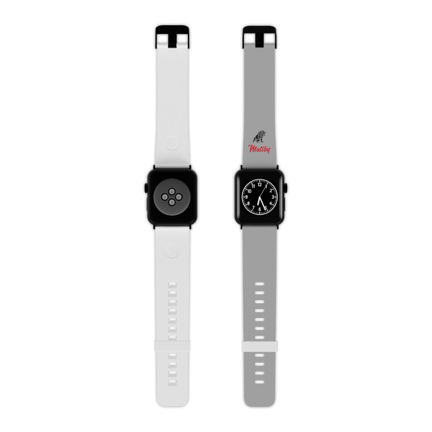 Matiby Light Grey Watch Band for Apple Watch