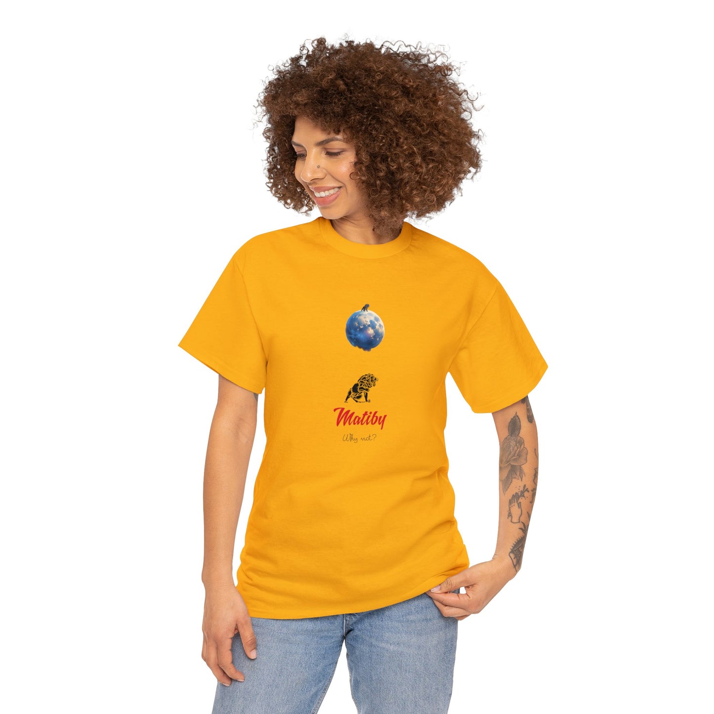 Matiby Worlds Unisex Heavy Cotton Tee