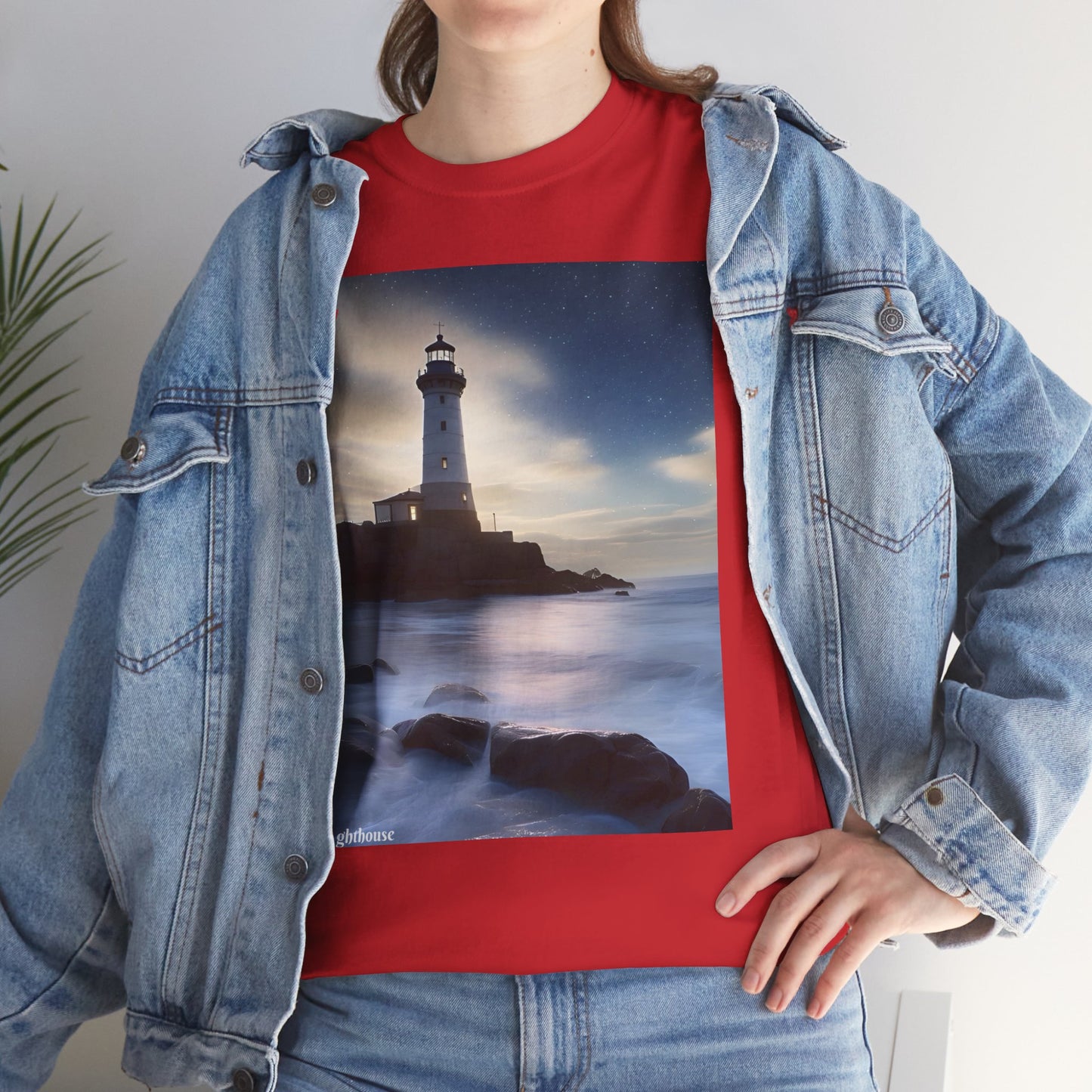 Lighthouse Unisex Heavy Cotton Tee