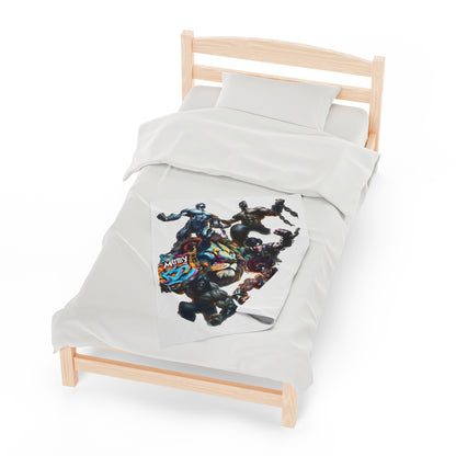 Chainbreakers Velveteen Plush Blanket