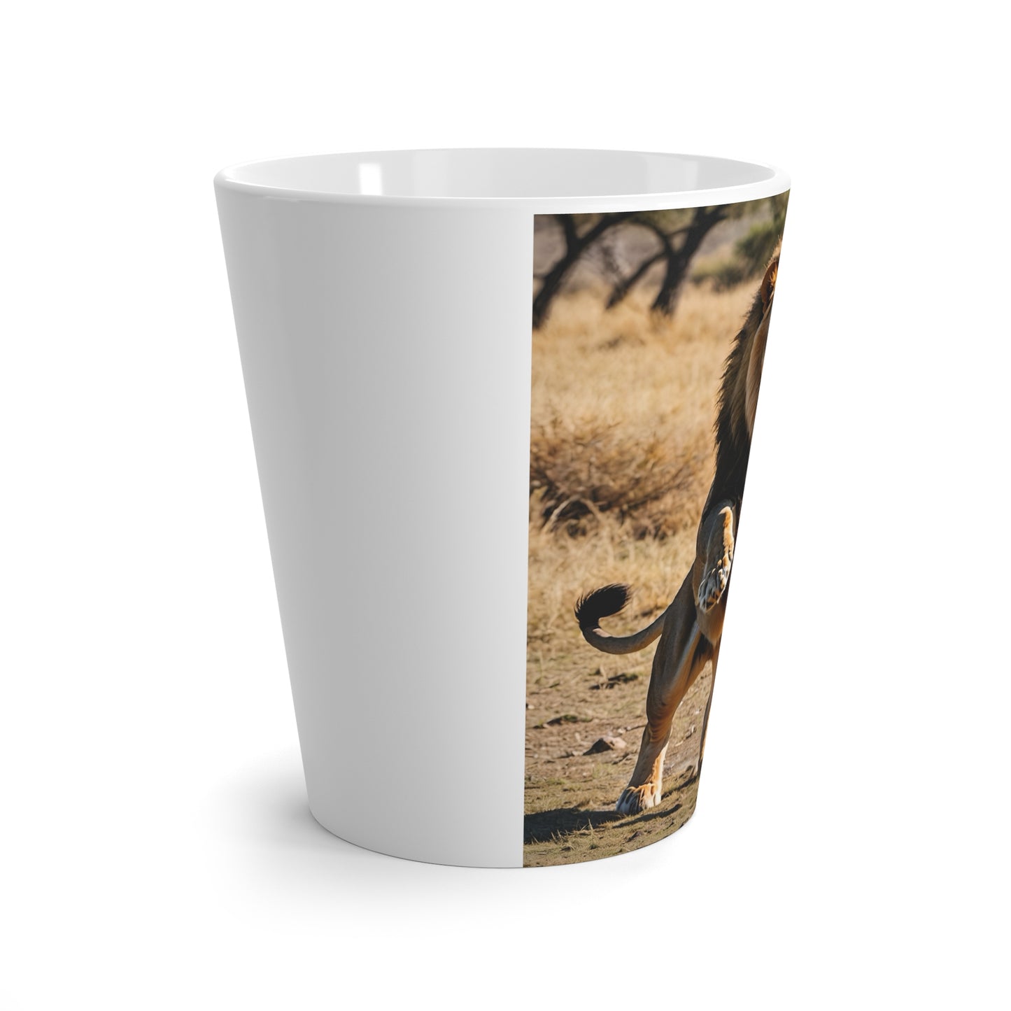 Matiby Lion Mug, White