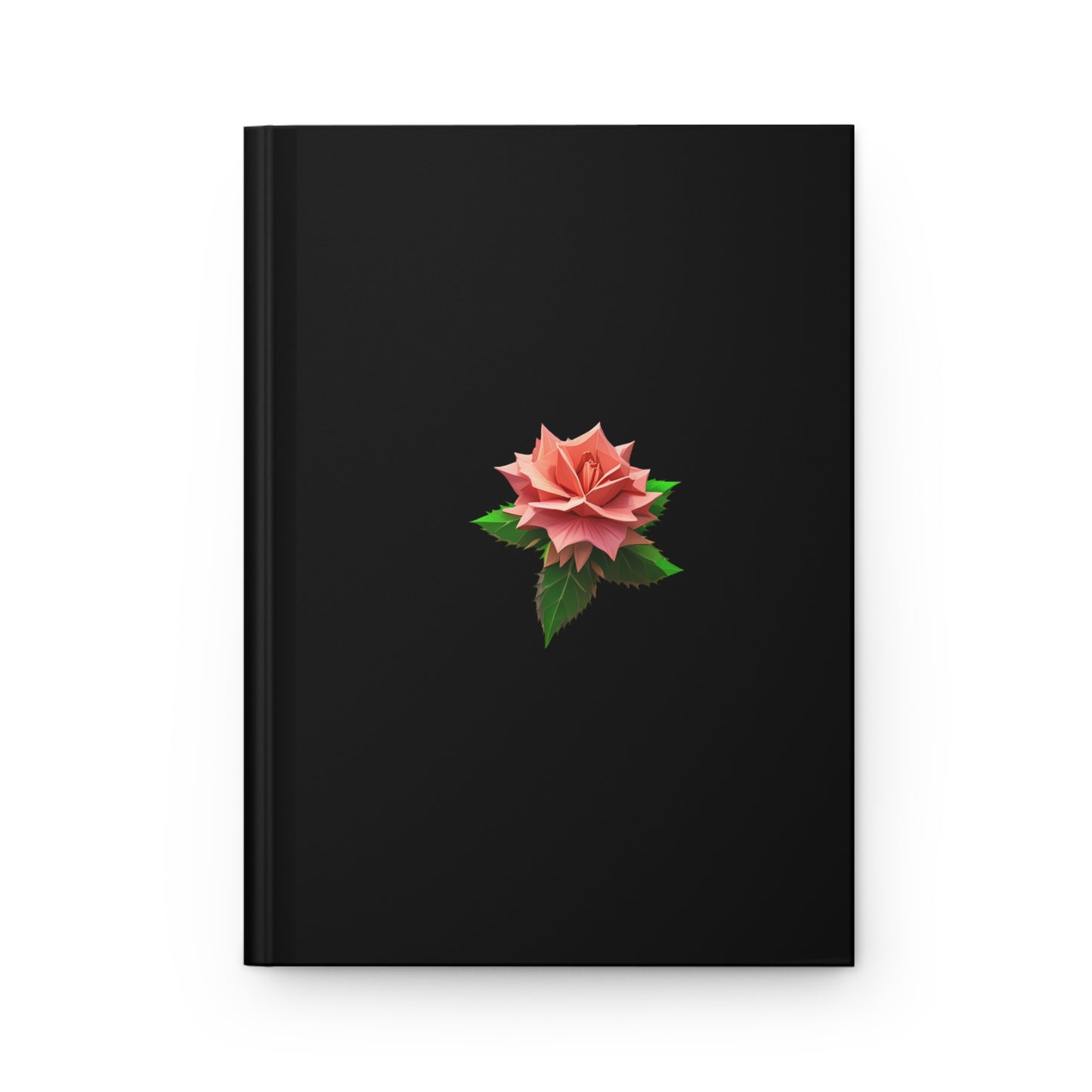 Rose Hardcover Journal Matte Black