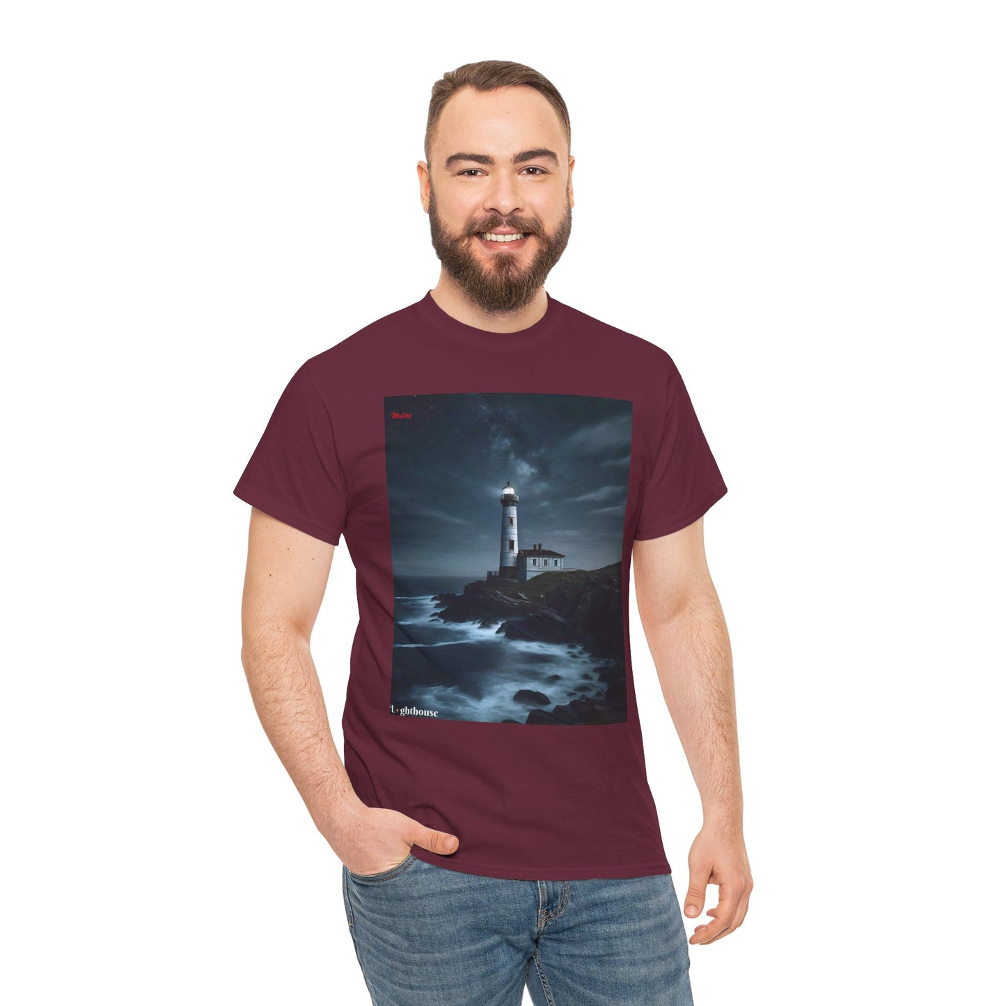 Lighthouse Unisex Heavy Cotton Tee